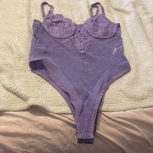 Fashion nova lavender body suit